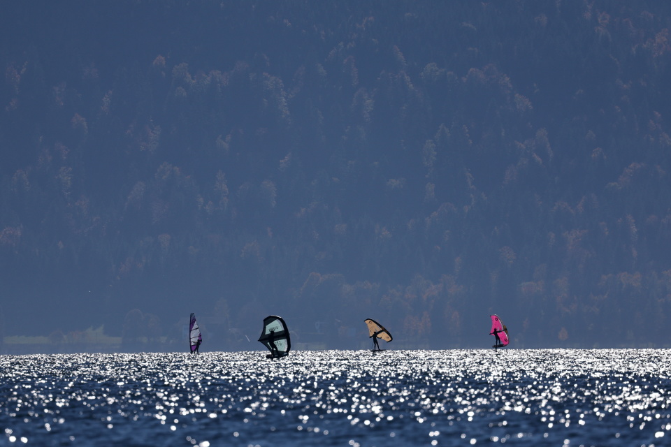 帆板爱好者 帆板爱好者